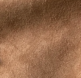 tan suede swatch